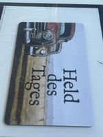 Brettchen "Held des Tages" Retro Auto Motiv (I14)