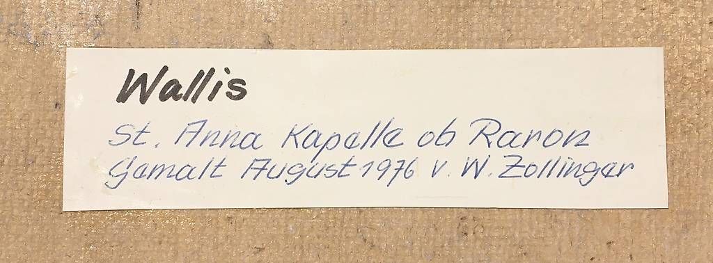 Foto & Immagini: Bild "St. Anna Kapelle ob Raron 1976" – Usato da Gattikon venduto da GIPAG_Silberruecken 1