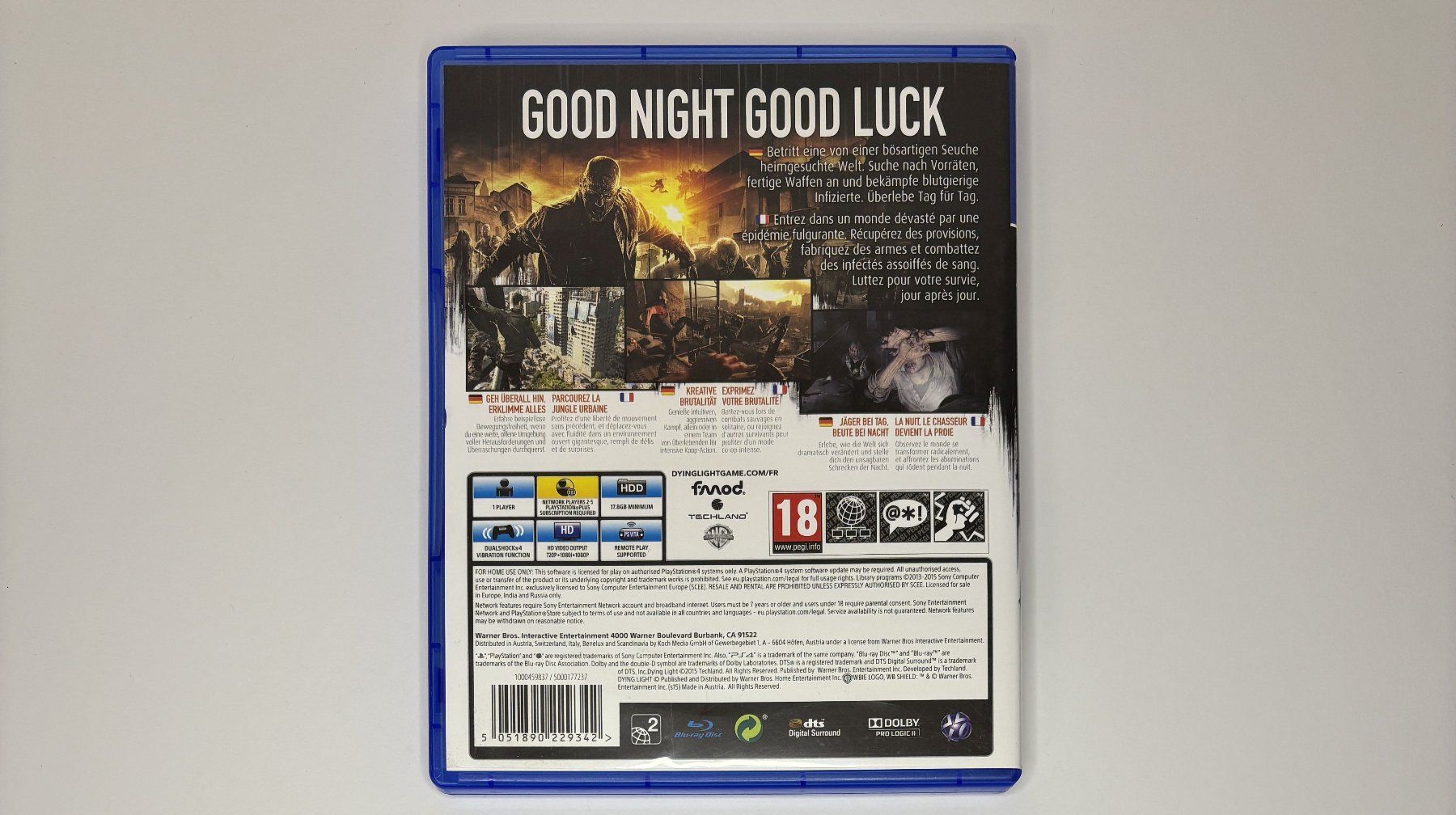 Spiele: PS4 - Dying Light – Gebraucht aus Allschwil von Bullach 2