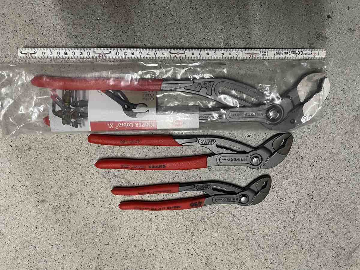 Set di 3 pinze Knipex Cobra,NUOVE, vari formati (Neu (gemäss ...