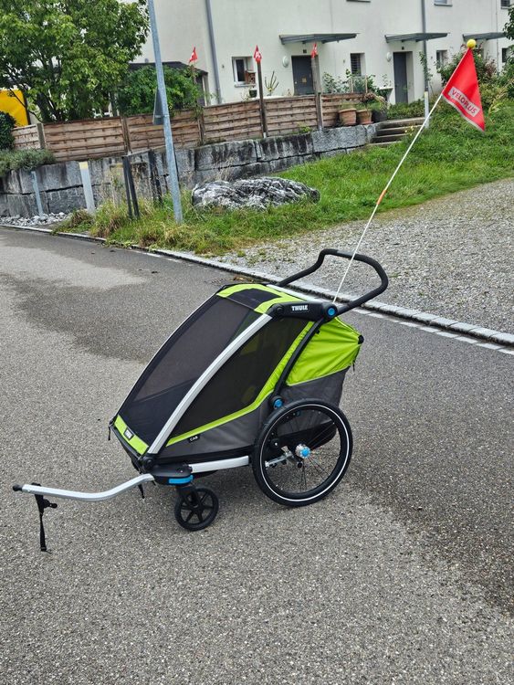 Thule Trailer Stroller - Poussette Transformable Anhänger/Kinderwagen - Jusqu'à 22kg