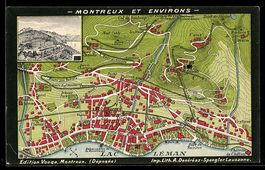 AK Montreux, Montreux et environs