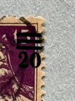 150A, sauber gestempelt, verschobener Überdruck