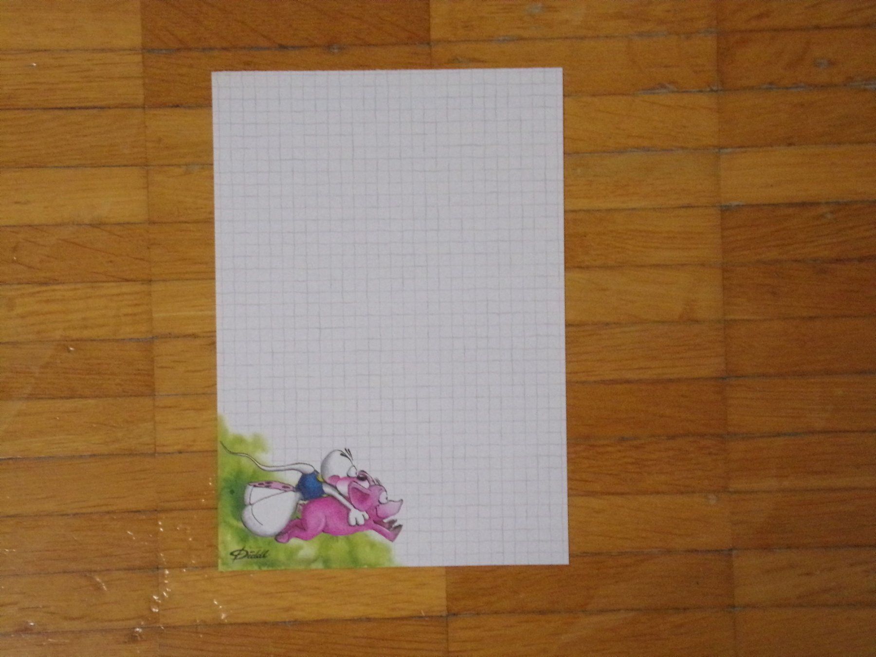 Carta: Diddl Blatt  A5   ALT   Nr. 133 – Usato da Winterthur venduto da Jessi_di
