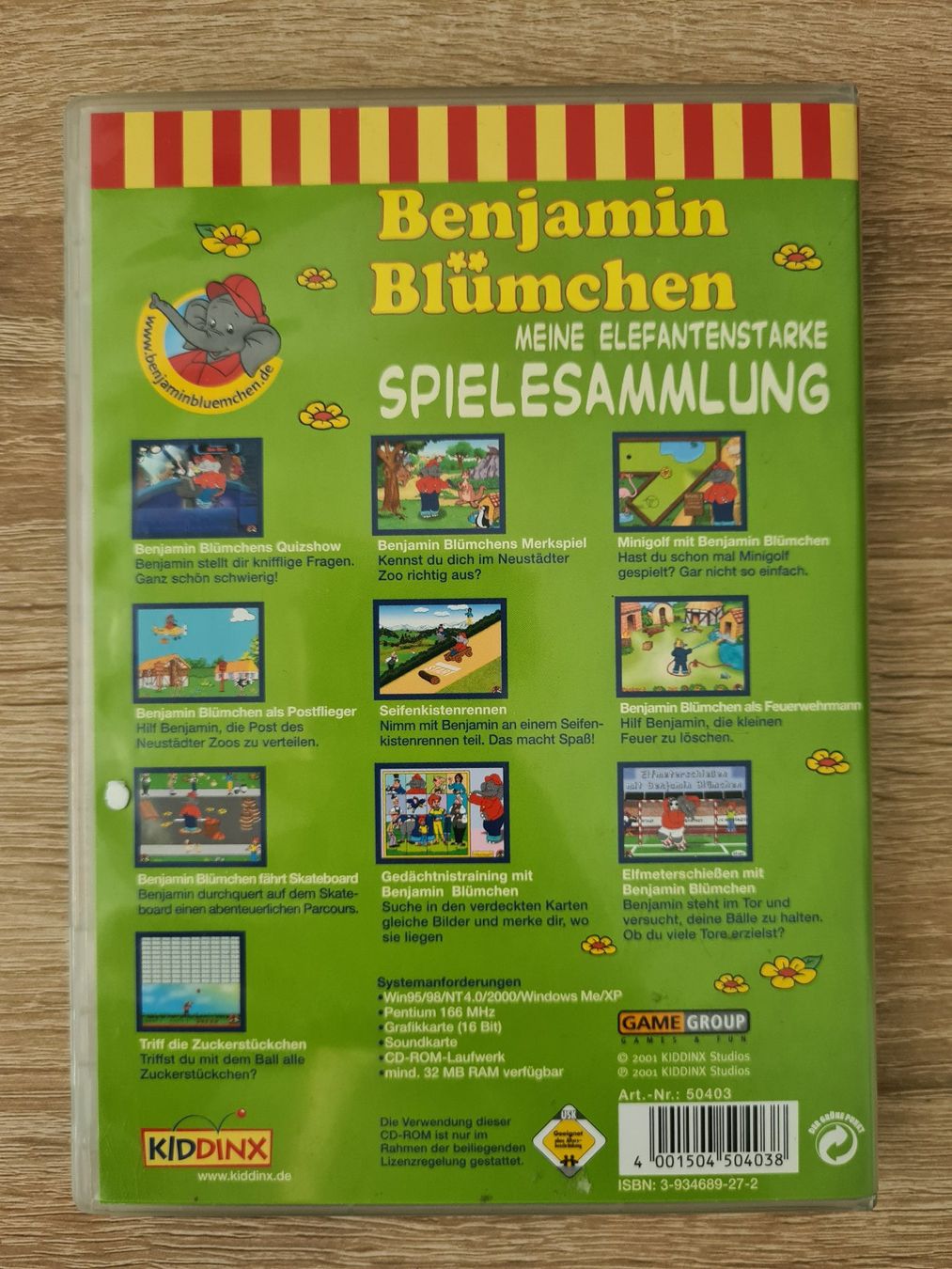 Giochi: Benjamin Blumchen Spielesammlung (German Cover) - PC – Usato da Carouge GE venduto da Franllo 1