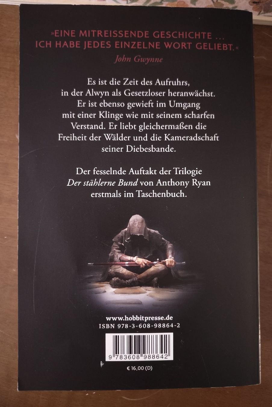 Libri: Buch der Paria von Anthony Ryan – Usato da Noflen BE venduto da RE0704 1