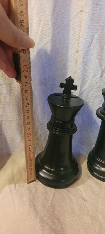 Jeu d'Echecs en Pierre - Echiquier en Marbre 30 x 30 cm