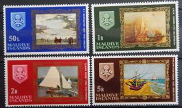 Malediven Kat. 269-272 ** 1968