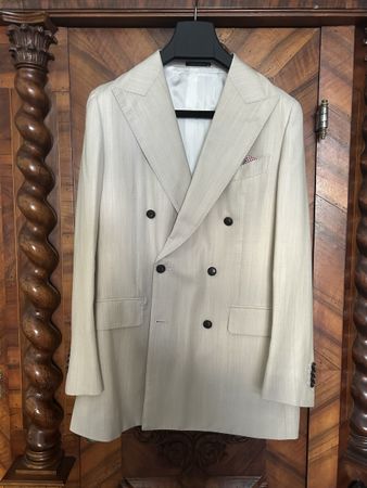 Suitsupply Zweireiher Sommer Blazer Full Canvas