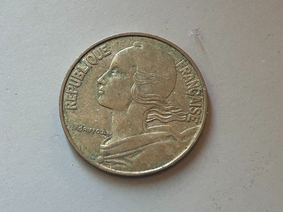 Tutti le monete: 20 centesimi di franco francese del 1979 – Usato da Giubiasco venduto da LorisVale 1