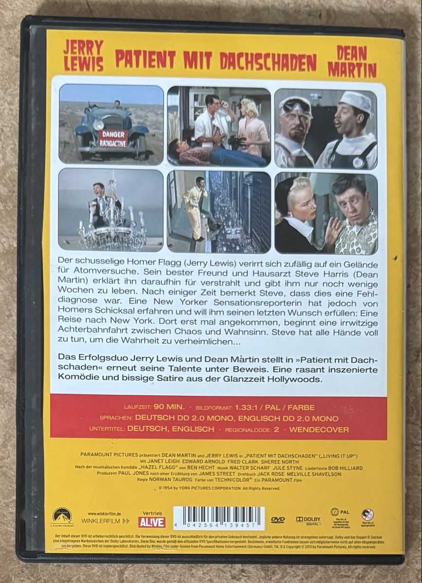 Tutti i DVDs: PATIENT MIT DACHSCHADEN  – Nuovo (secondo la descrizione) da Dietikon venduto da AndreaSch01 1