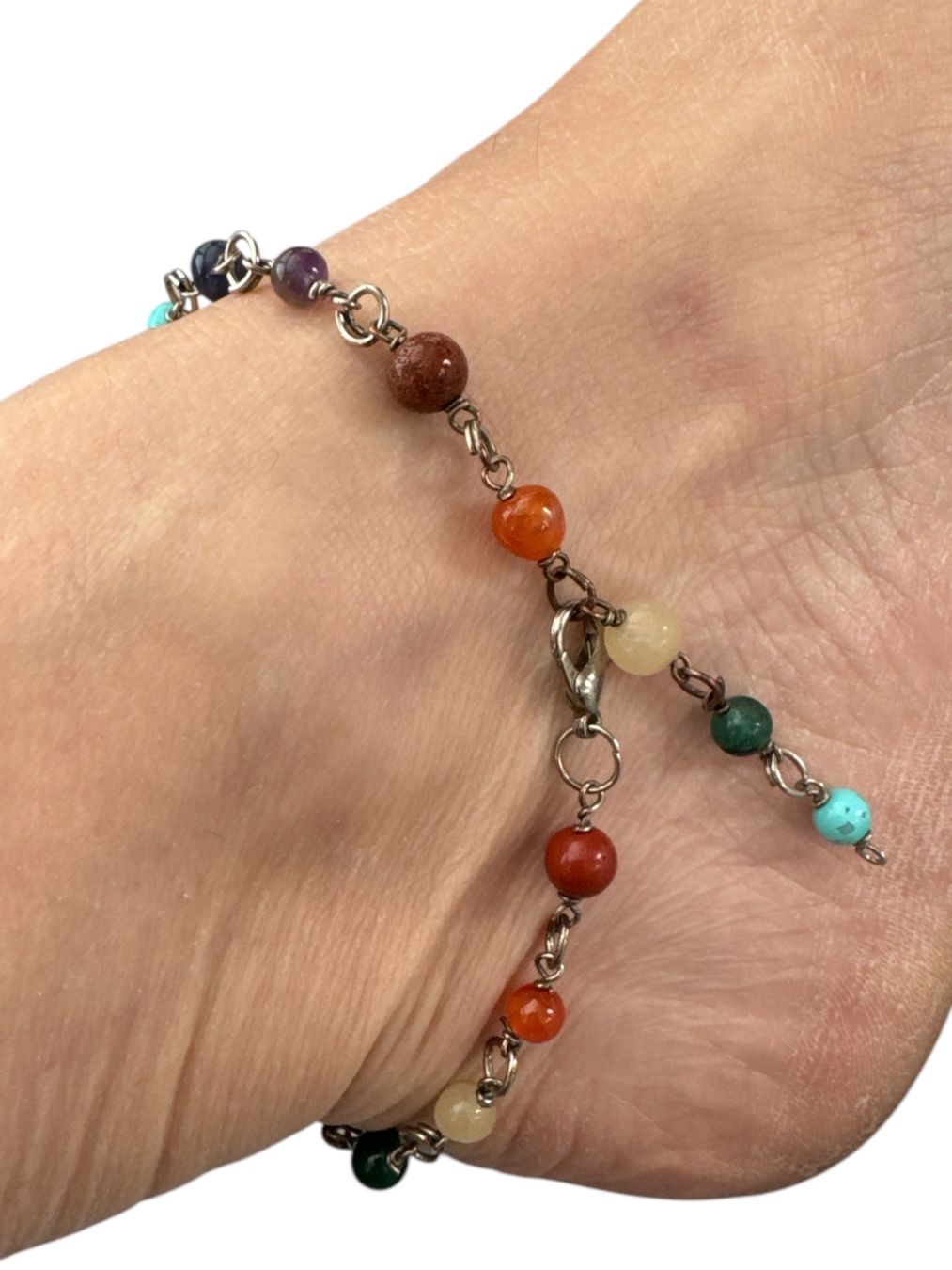 Bracciali & Braccialetti: Bracelets cheville perles pierres – Usato da Vuisternens-Romont venduto da gol_xp6p