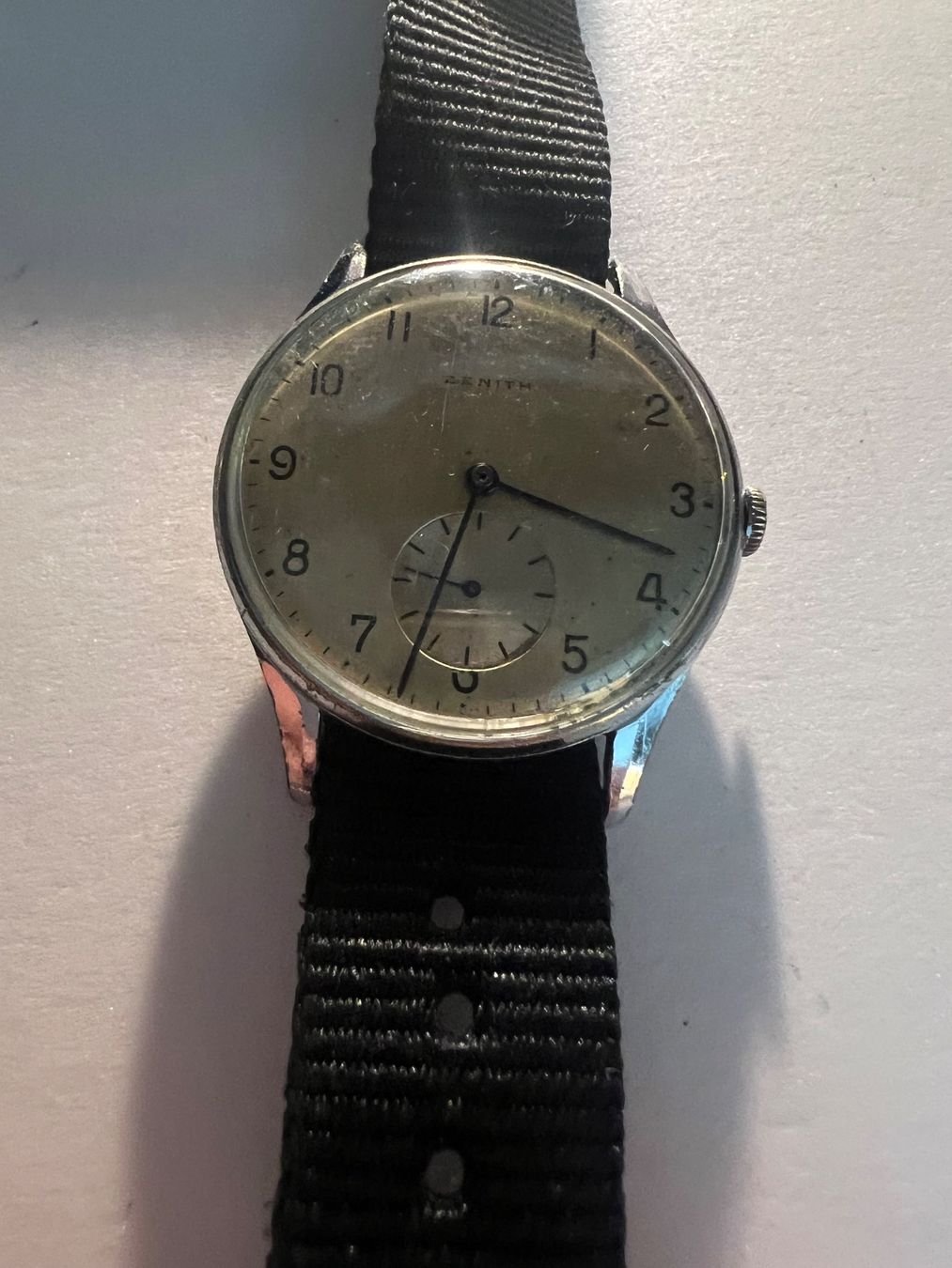 Zenith Orologi: Zenith Uhr 40-er Jahre – Usato da Hunzenschwil venduto da Al-Bee-01 3