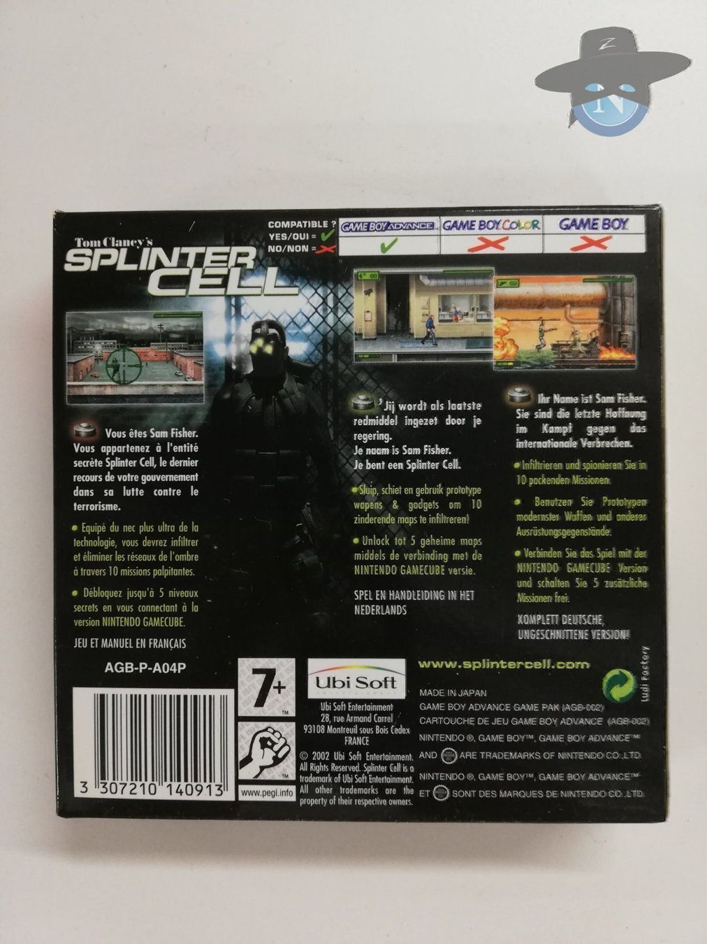 Nintendo Giochi: Splinter Cell / Nintendo GBA – Usato da St. Gallen venduto da zorro_dc 1