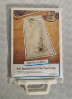 NORDISKA Stick-Set Leinen Tischläufer 34 x 80cm Sommergräser