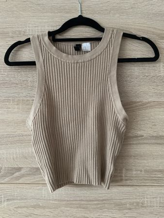 Top débardeur beige