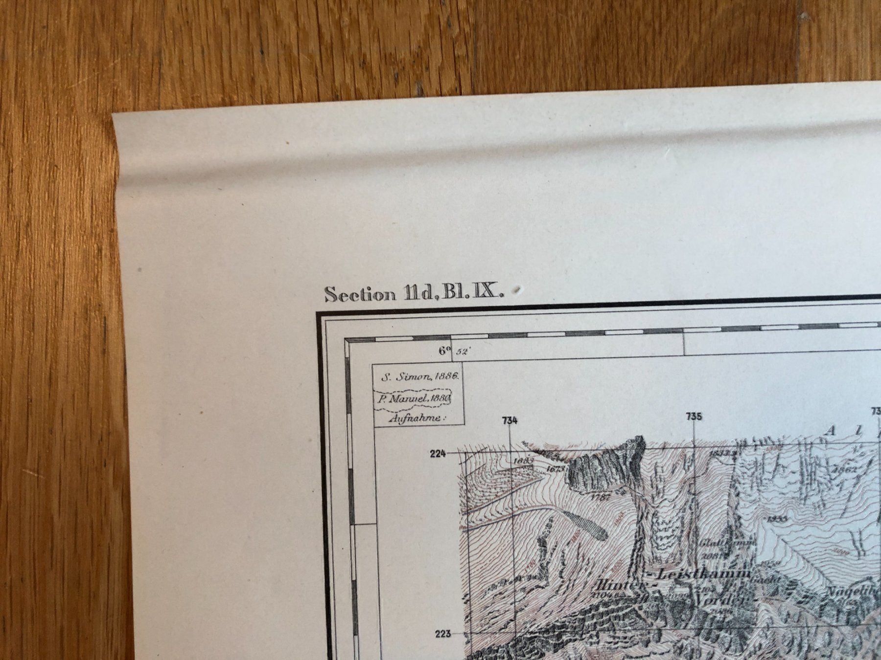Cartes géographiques & atlas: Siegfriedatlas Bl. 253: Wallenstadt – D'occasion à Zürich par allp 2