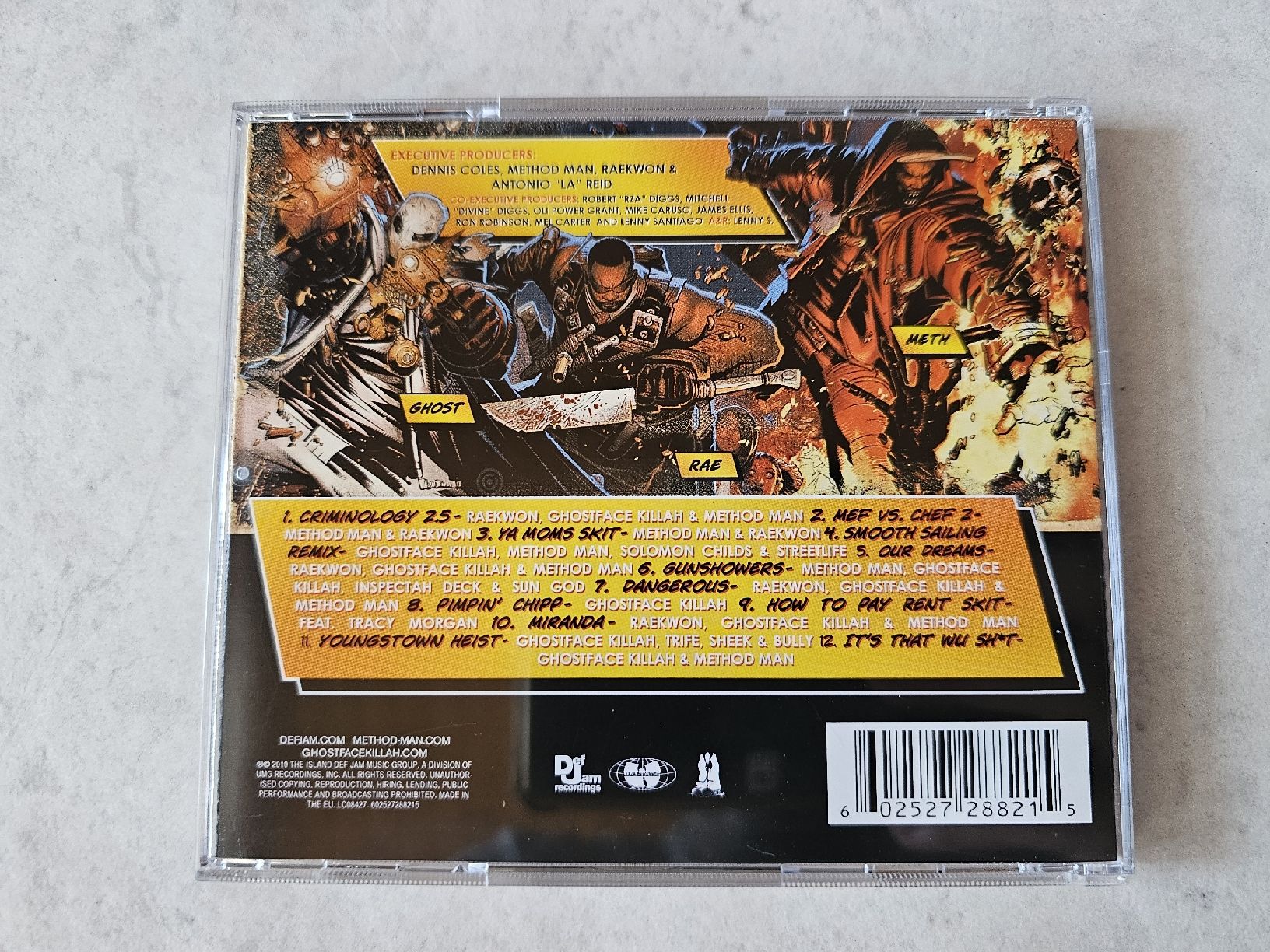 CDs: Meth, Ghost And Rae  -  Wu Massacre – Gebraucht aus Schneisingen von backstore24 1
