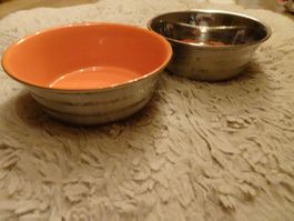 2 Fressnäpfe 14 cm mit Rutschstopp unten - 231243