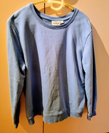 Herren-Pullover, Gr. L, Hellblau, Top Zustand