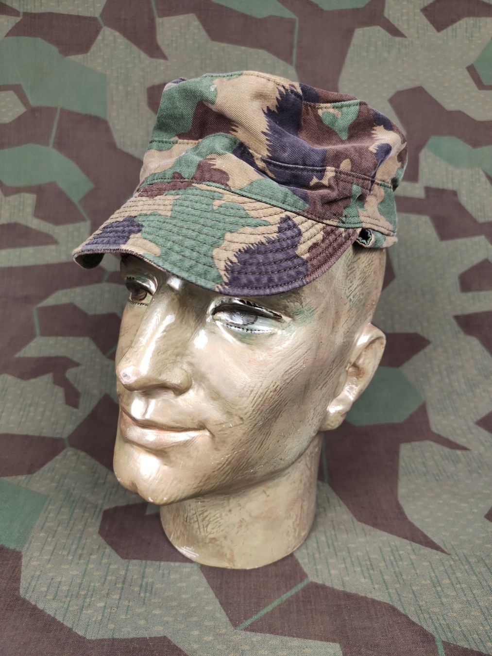 Schweizer Armee Uniformi: TAZ Ord. 1990 Mütze, Grösse 55 – Usato da Bauma venduto da SwissMilitaria
