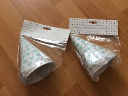 Chapeaux pointus pour fête d'enfants, 16 pièces, neufs 🎉