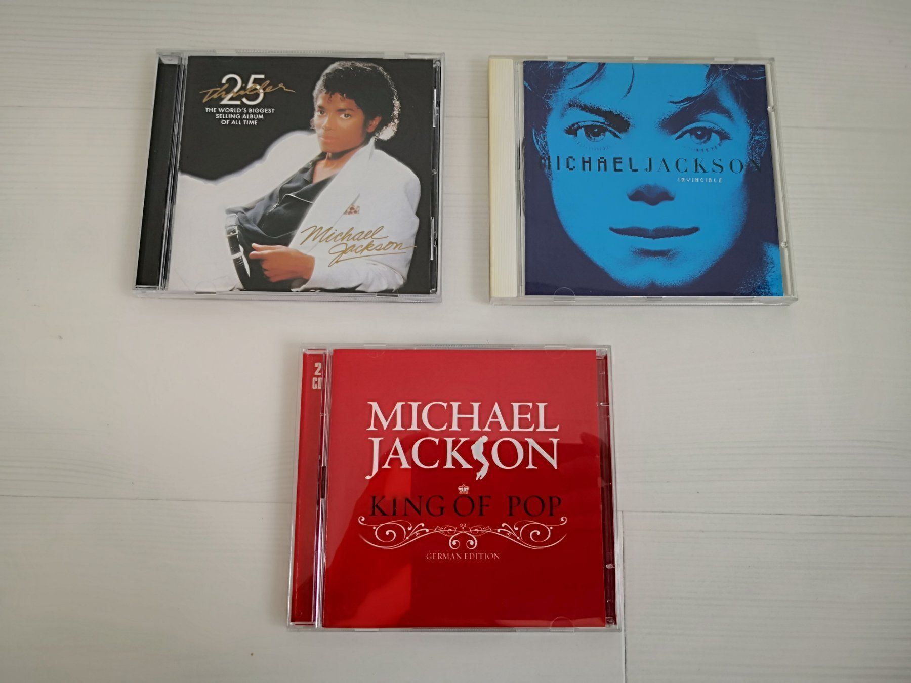 CDs: 🤩3 STK: MICHAEL JACKSON CD'S – Neu (gemäss Beschreibung) aus Olten von Naja-Twins-Twins 1