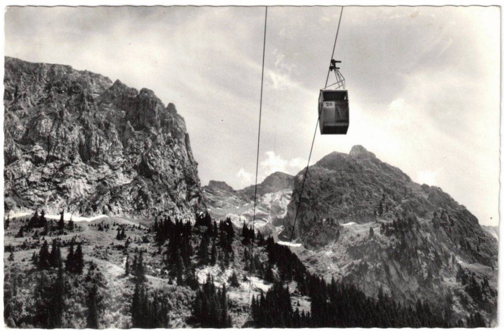 Ansichtskarten: Rougemont - Gondelbahn Rougemont--Videmanette – Gebraucht aus Binningen von Mountainrider