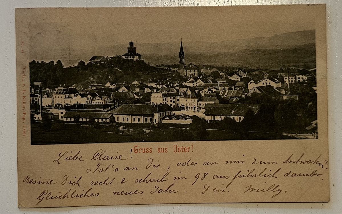 Cartes postales: Alte Ansichtskarte Uster – D'occasion à Rapperswil SG par Cecilia61