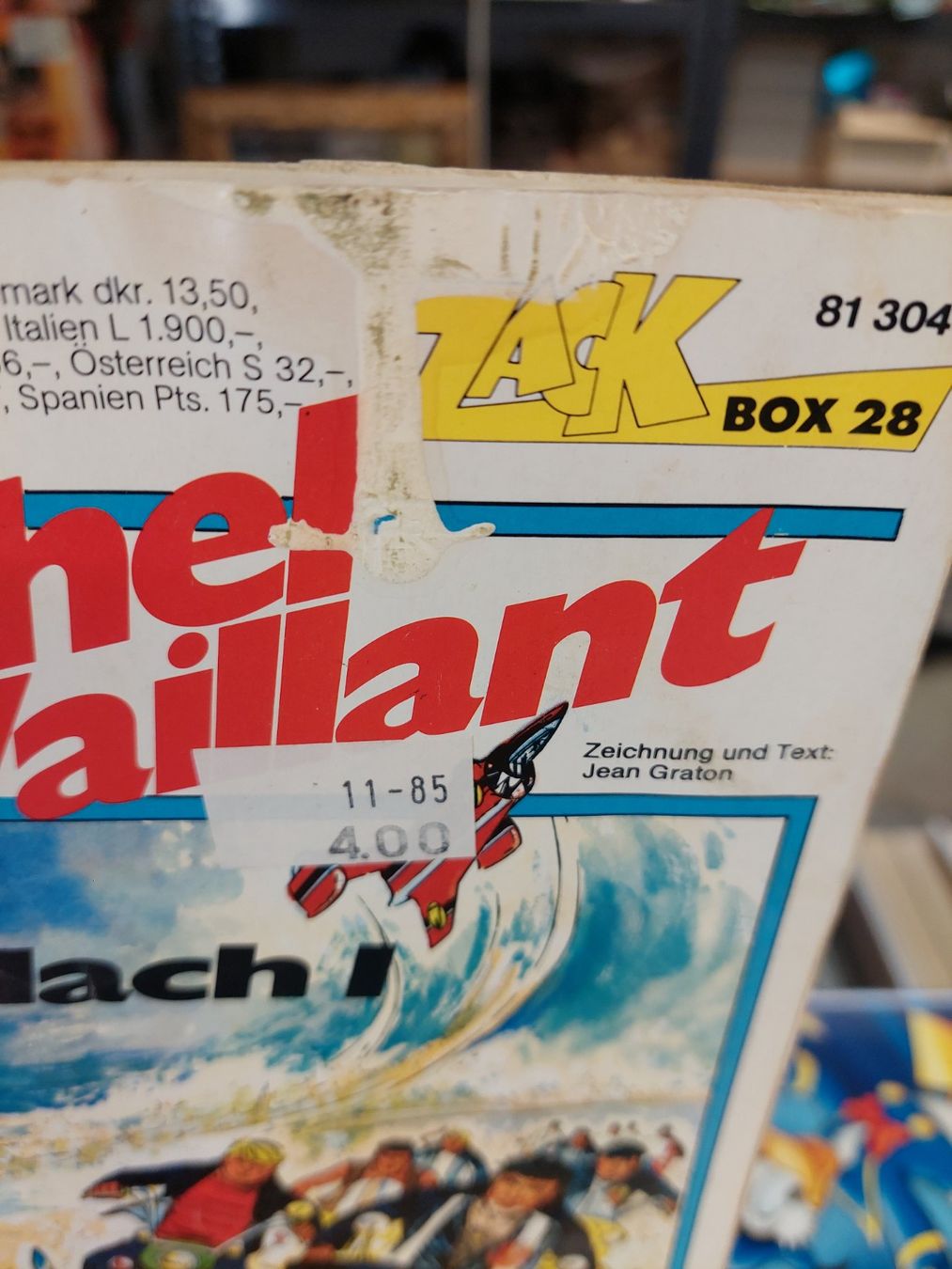 Fumetti: Zack Box 28 Michel Vaillant – Usato da Oberwil b. Zug venduto da PrimaryBlue 1