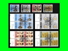 Pro Patria "Vollstempel-Serie mit Viererblöcken"  (1993)