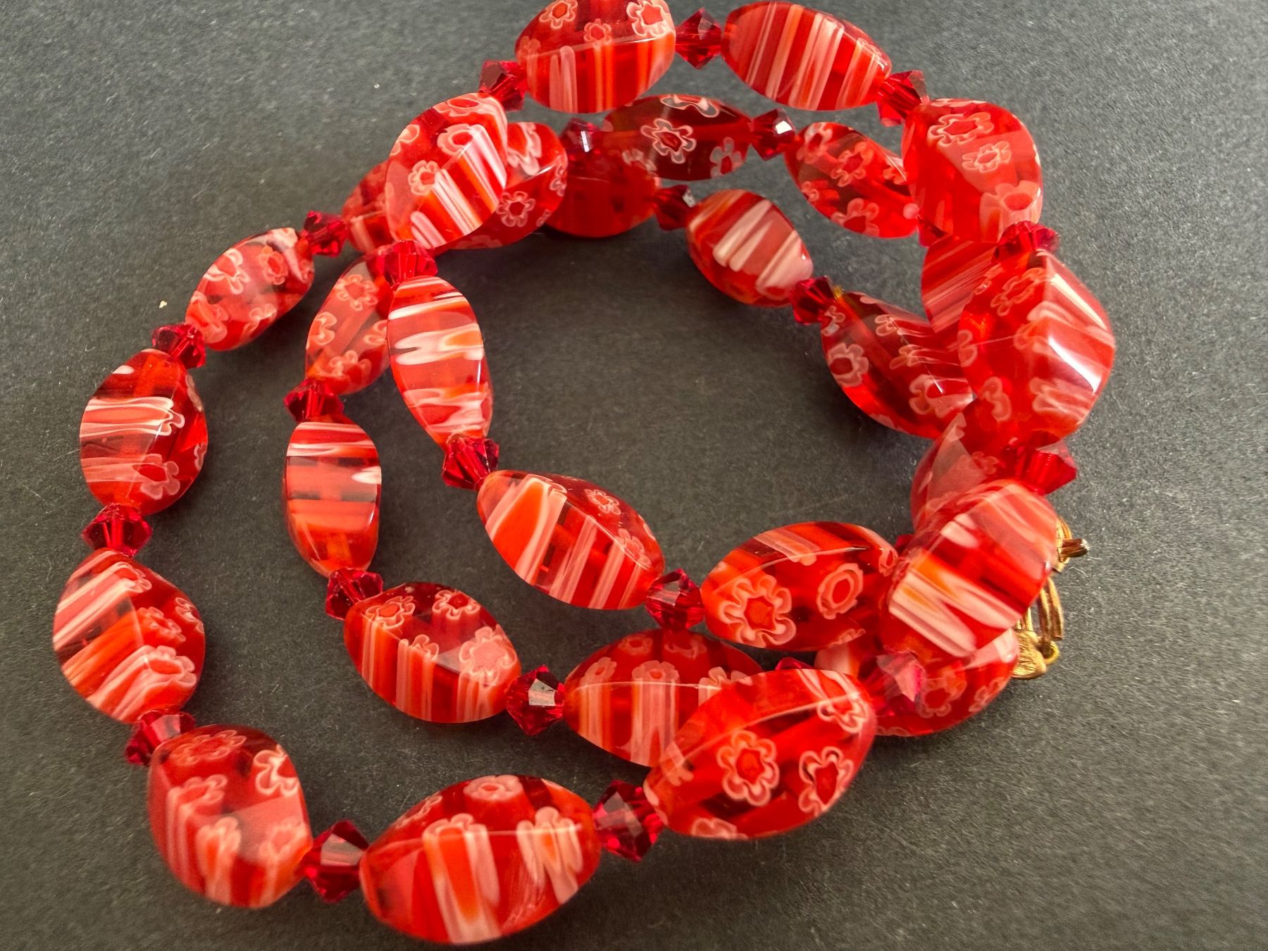 Murano Catenine: Vintage Murano Millefiori Kette – Usato da Spiegel b. Bern venduto da Rogger72 3