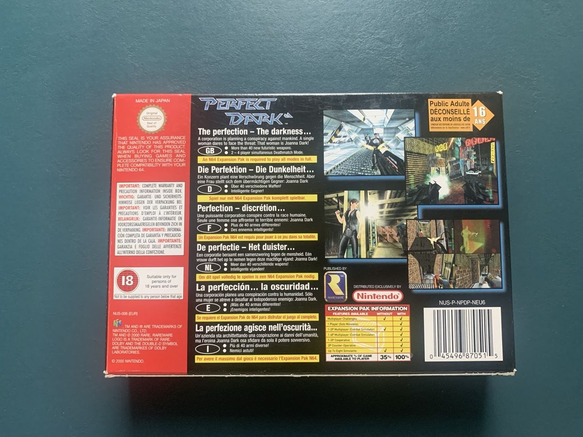 Giochi: Perfect Dark Nintendo 64 – Usato da Basel venduto da siisx 1