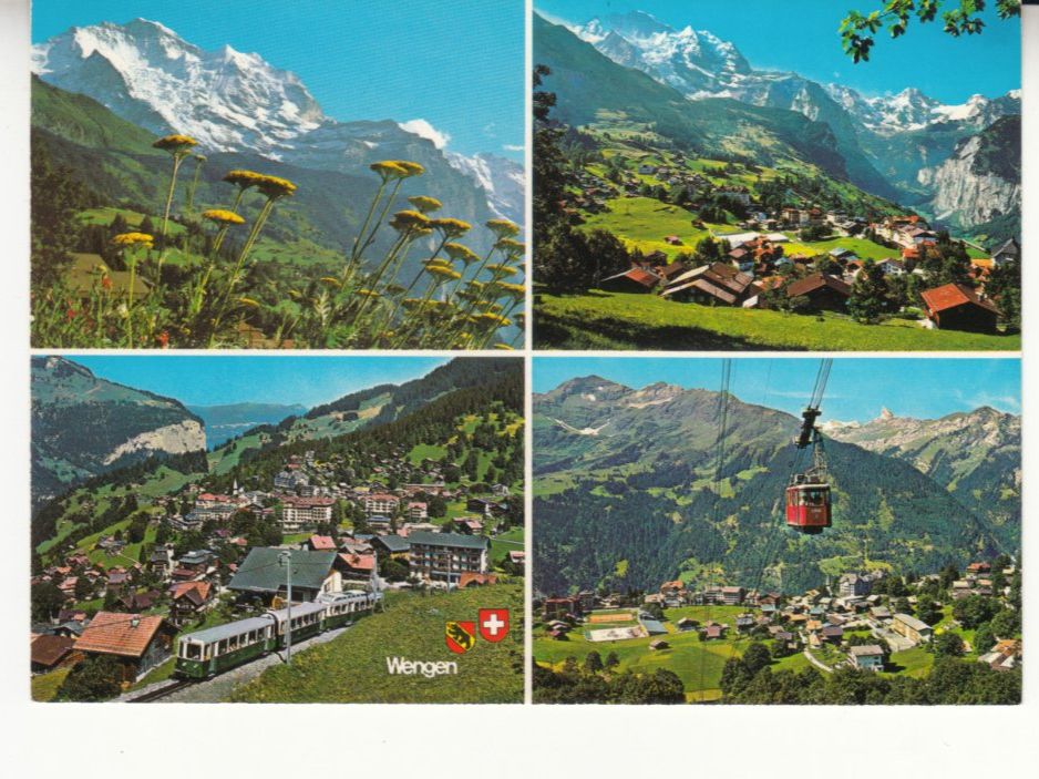 Cartoline postali: Wengen 1988 – Usato da Bürglen TG venduto da StampGraf