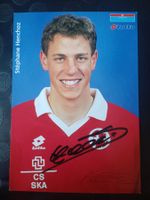 Stephane Henchoz - handsignierte Autogrammkarte - 🇨🇭⚽