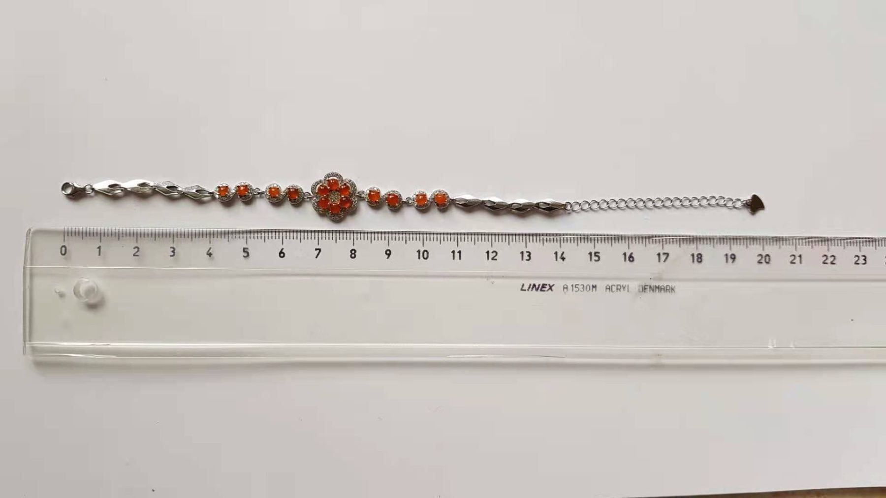 Bracciali & Braccialetti: Armkette in Silber 925 mit Jadeite-Jade – Nuovo (secondo la descrizione) da Bern venduto da Steinfieber 5