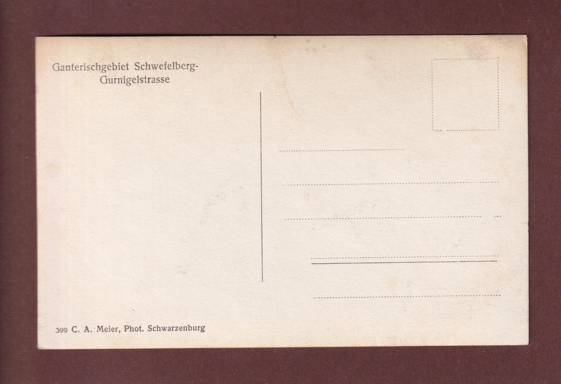 Cartoline postali: Gantrischgebiet SCHWEFELBERG-GURNIGELSTRASSE – Usato da Pully venduto da nicecards-shop 1