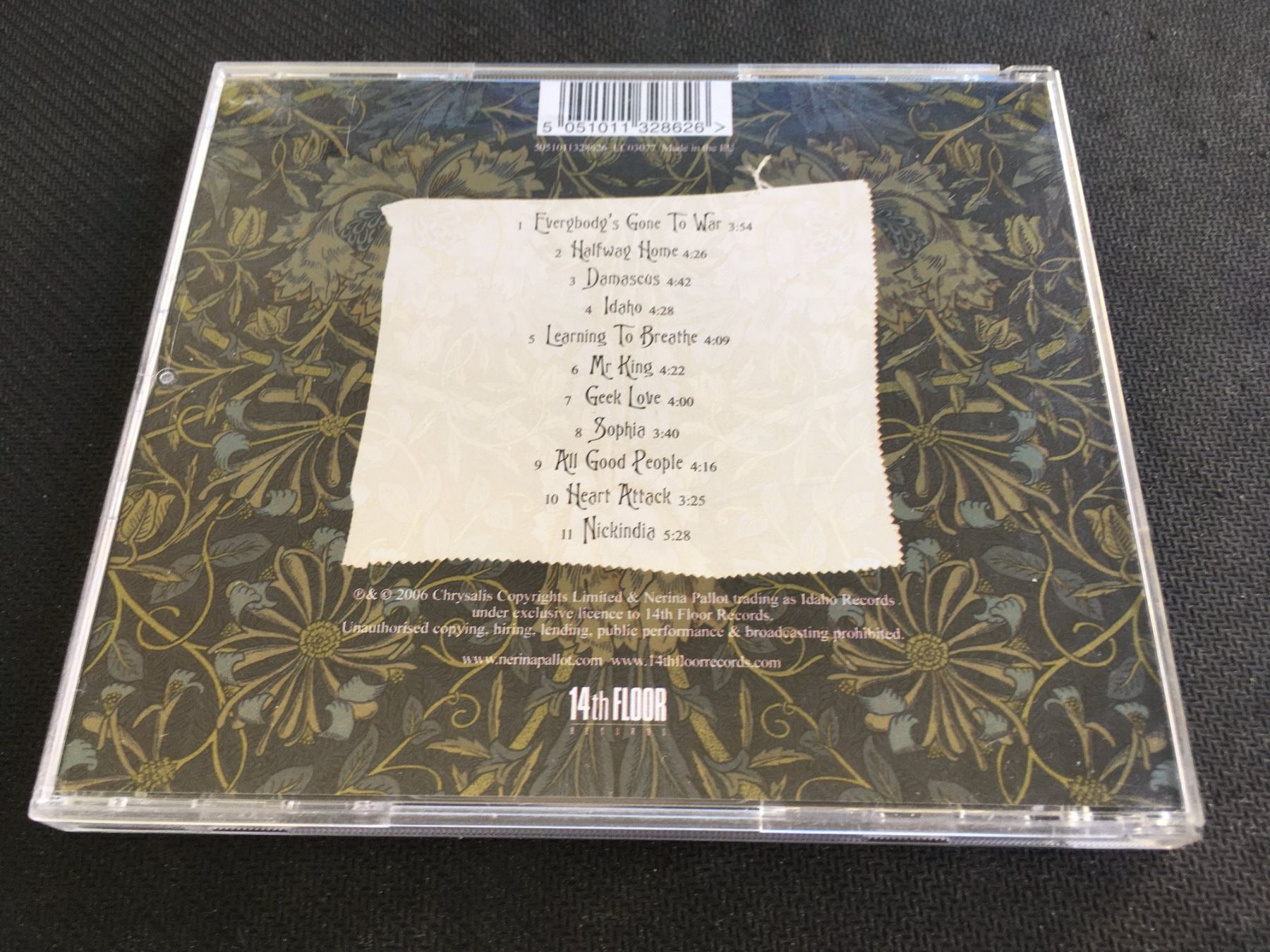 CD: Nerina Pallot - Fires -CD- – Usato da St.Gallen venduto da MedienJoe 2