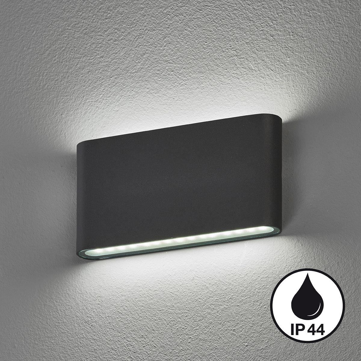 Lampade: LED Aussen Wandleuchte, 18 cm x 9 cm – Nuovo (secondo la descrizione) da Kreuzlingen venduto da Smart-Light