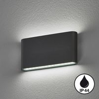 LED Aussen Wandleuchte, 18 cm x 9 cm