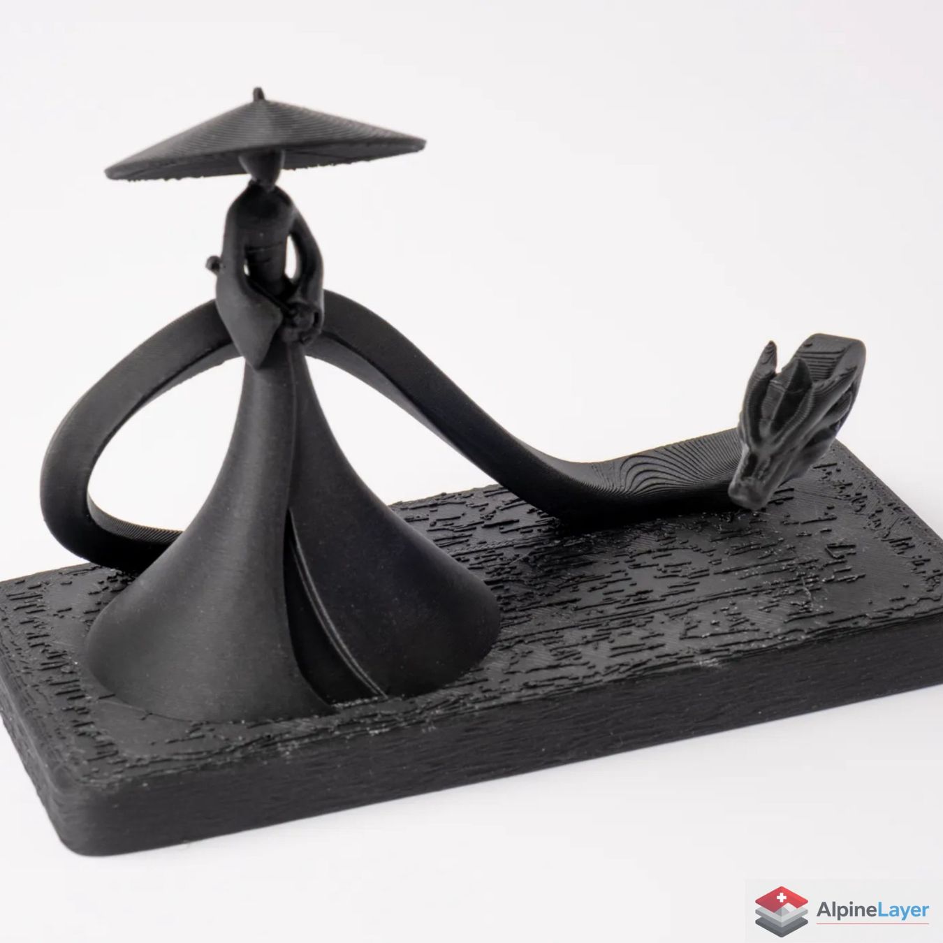 Skulpturen & Statuen: Shadow Samurai & Dragon – 3D-Printed Sculpture – Neu (gemäss Beschreibung) aus Losone von AlpineLayer 1