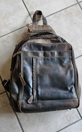 Vintage Lederrucksack