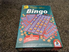 Bingo mit Zahlensteinen aus Holz