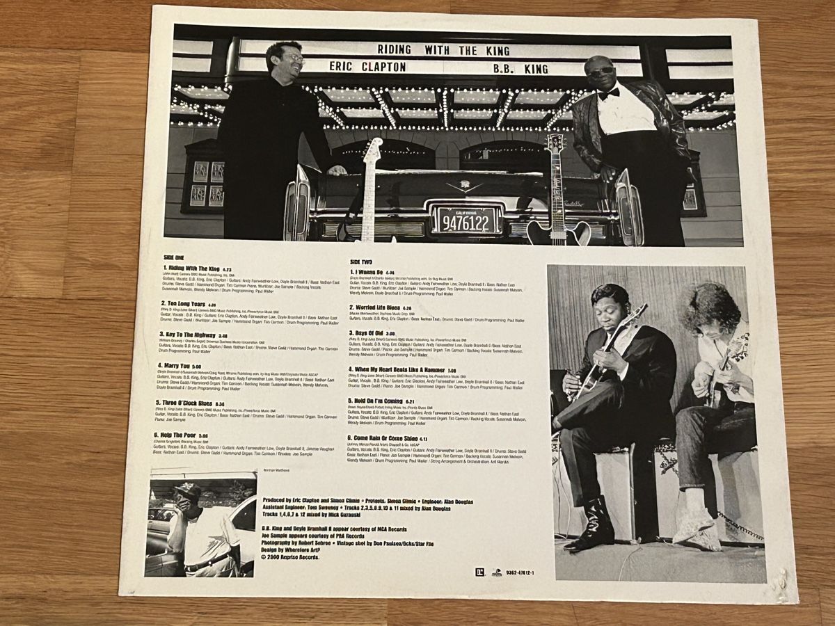 Schallplatten: B.B. King & Eric Clapton. 2000. Riding With The King – Gebraucht aus Faulensee von Mizuno06 3