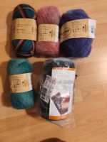 6x Wollknäuel buttinette Wolle gemischt neu