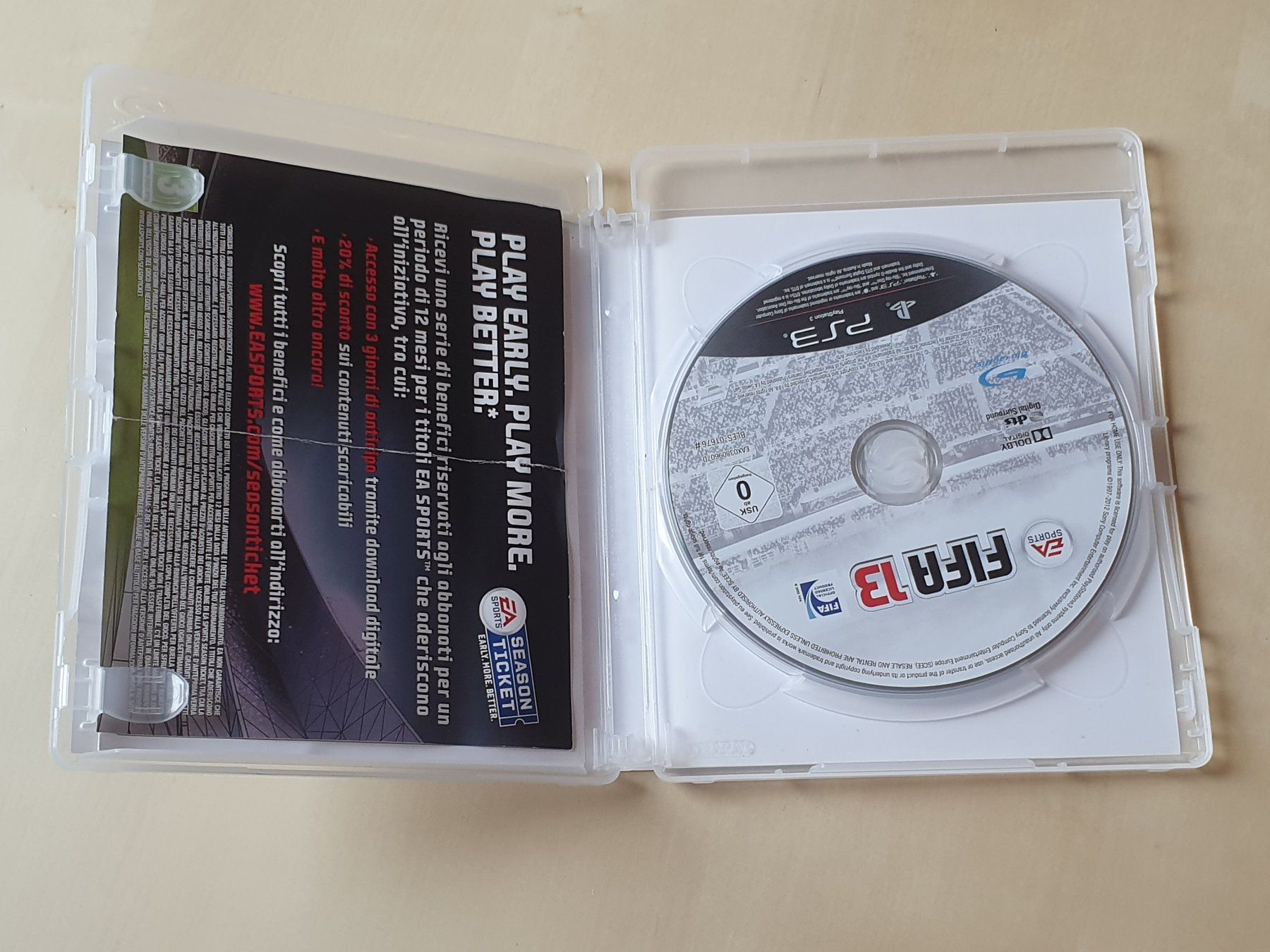 Sony Spiele: FIFA 13 ITA – Gebraucht aus Stansstad von collectorsshop 2