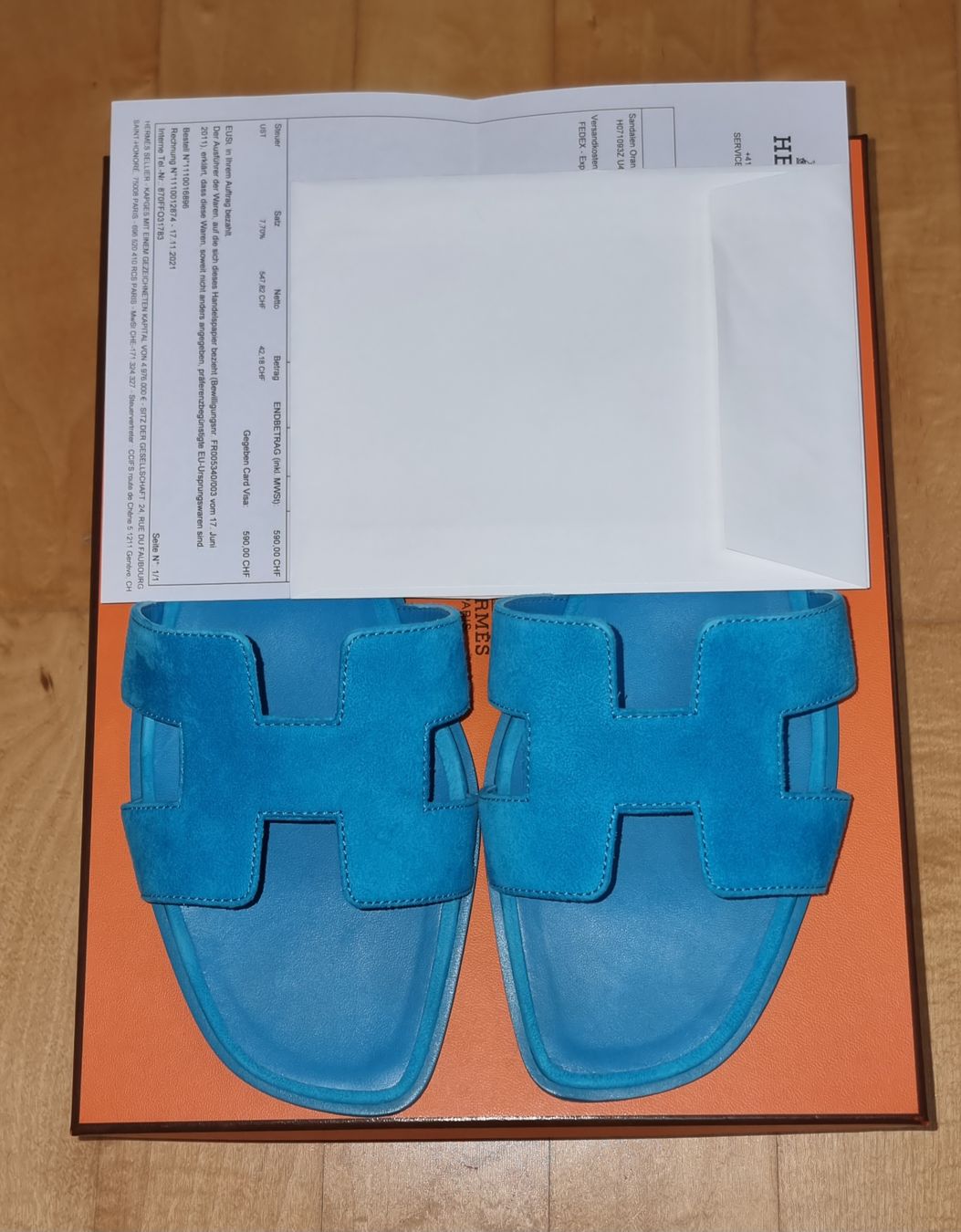 Hermès Scarpe da donna: Hermes Oran Sandals Gr.42 – Nuovo (secondo la descrizione) da Hildisrieden venduto da Beka23 3