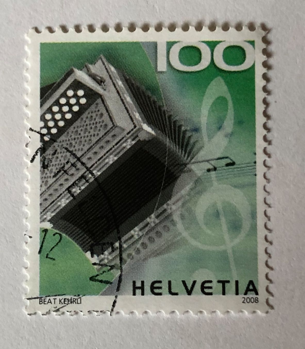 Tutti i francobolli: Nr.1268 Volksmusik GESTEMPELT 2008   – Usato da Aarau venduto da Billa007