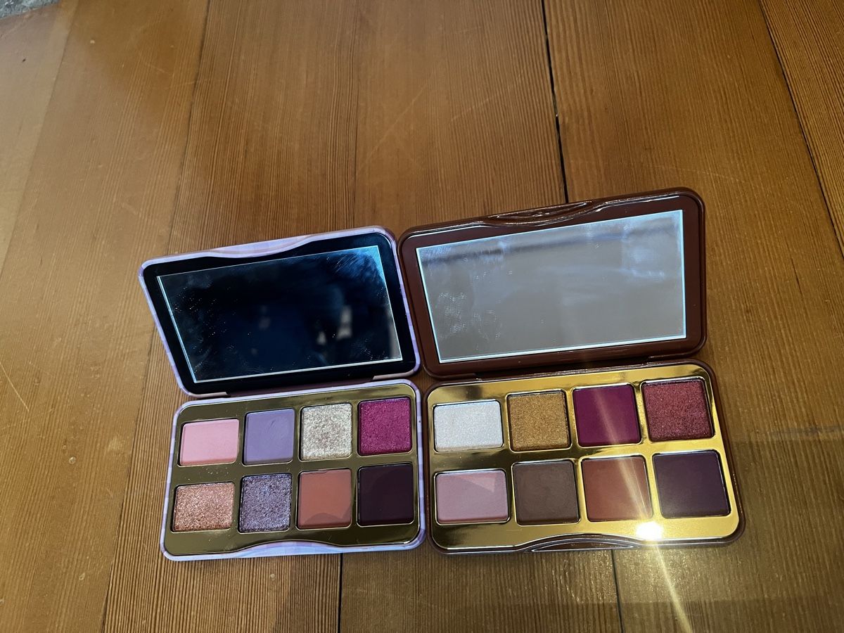 Make-up: Too Faced Eyeshadow Palettes Jam and Gingerbread Spice! – Usato da Aarau venduto da kailing12 1