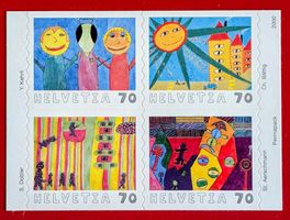 KINDERZEICHNUNGEN 1006 -1009 MARKENHEFT 69 2000** POSTFRISCH
